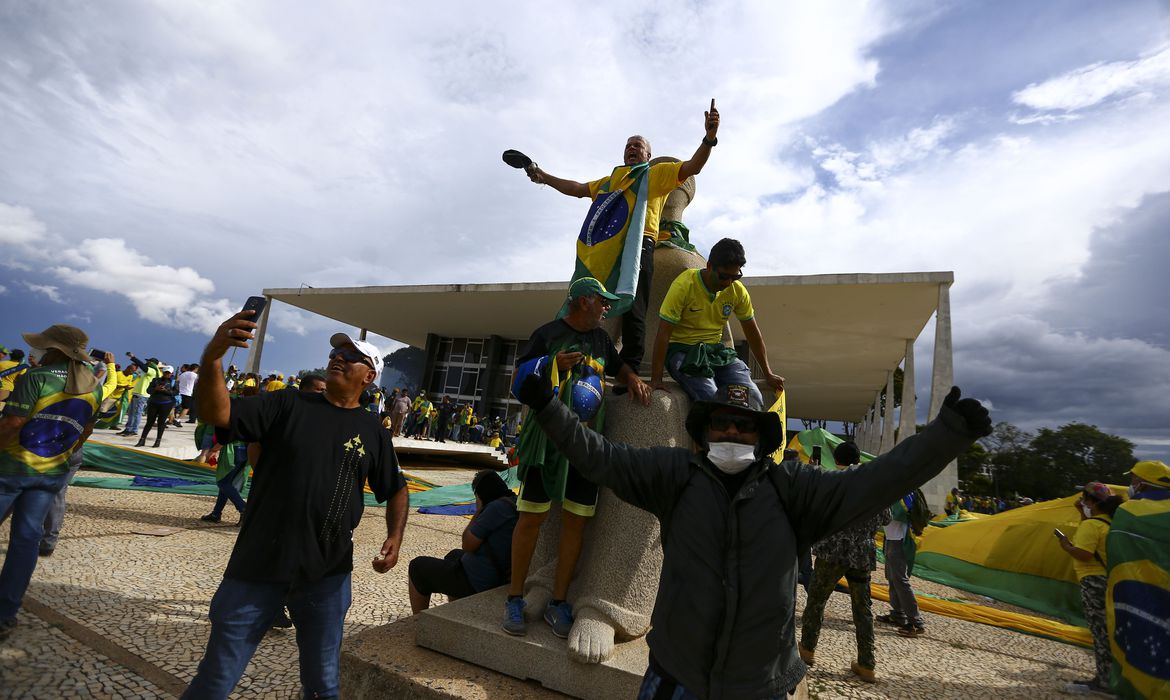 STF divulga campanha em resposta aos atos golpistas do dia 8 de janeiro - Foto: Marcelo Camargo / Agência Brasil